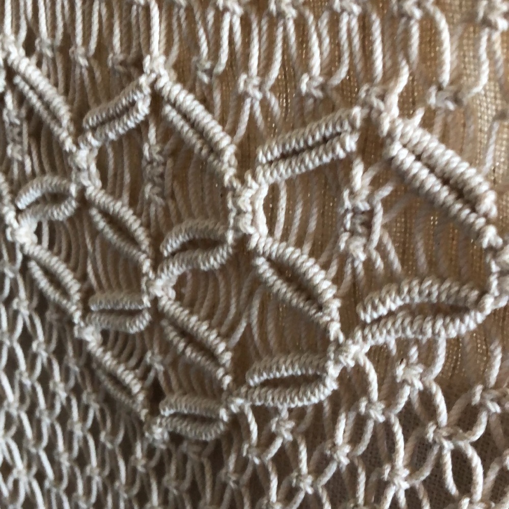 Vintage macrame handbag - Picture 5 of 17